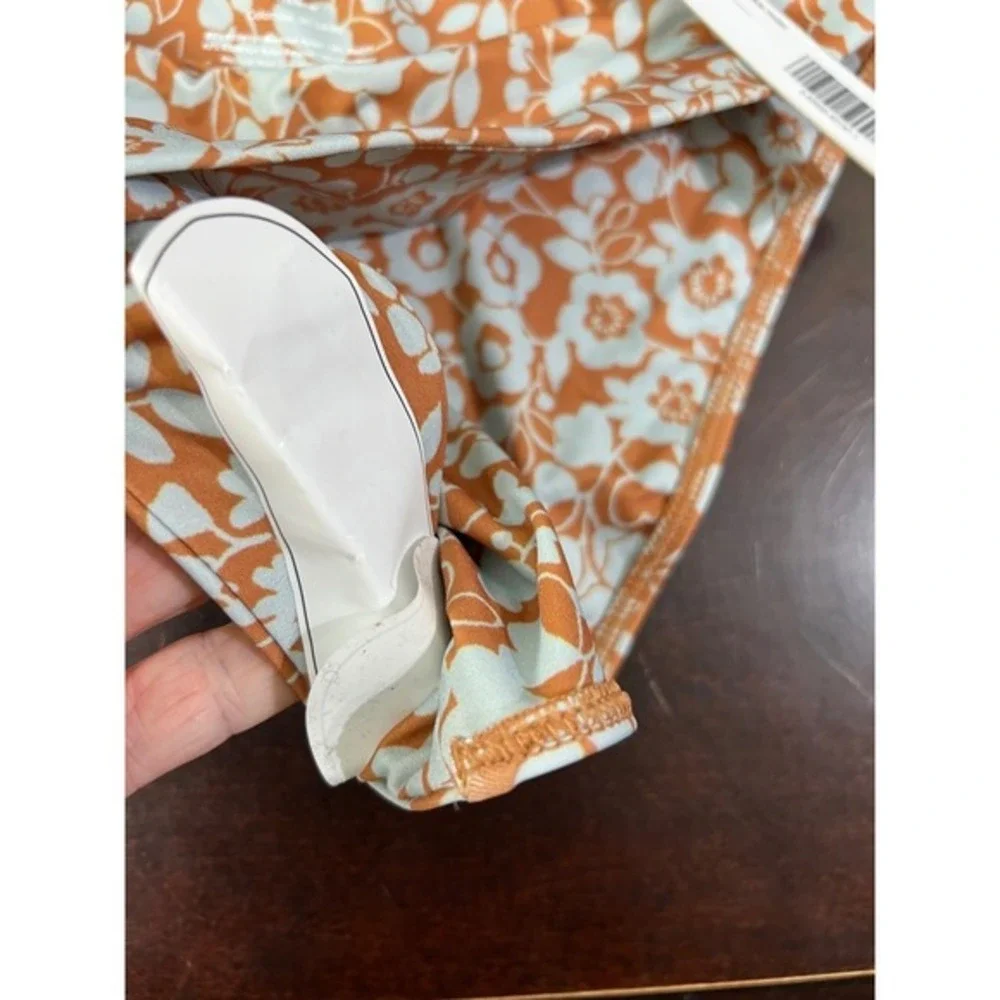 NWT Everlane High-Rise Hipster‎ Bikini Bottom Floral XL BOTTOMS ONLY